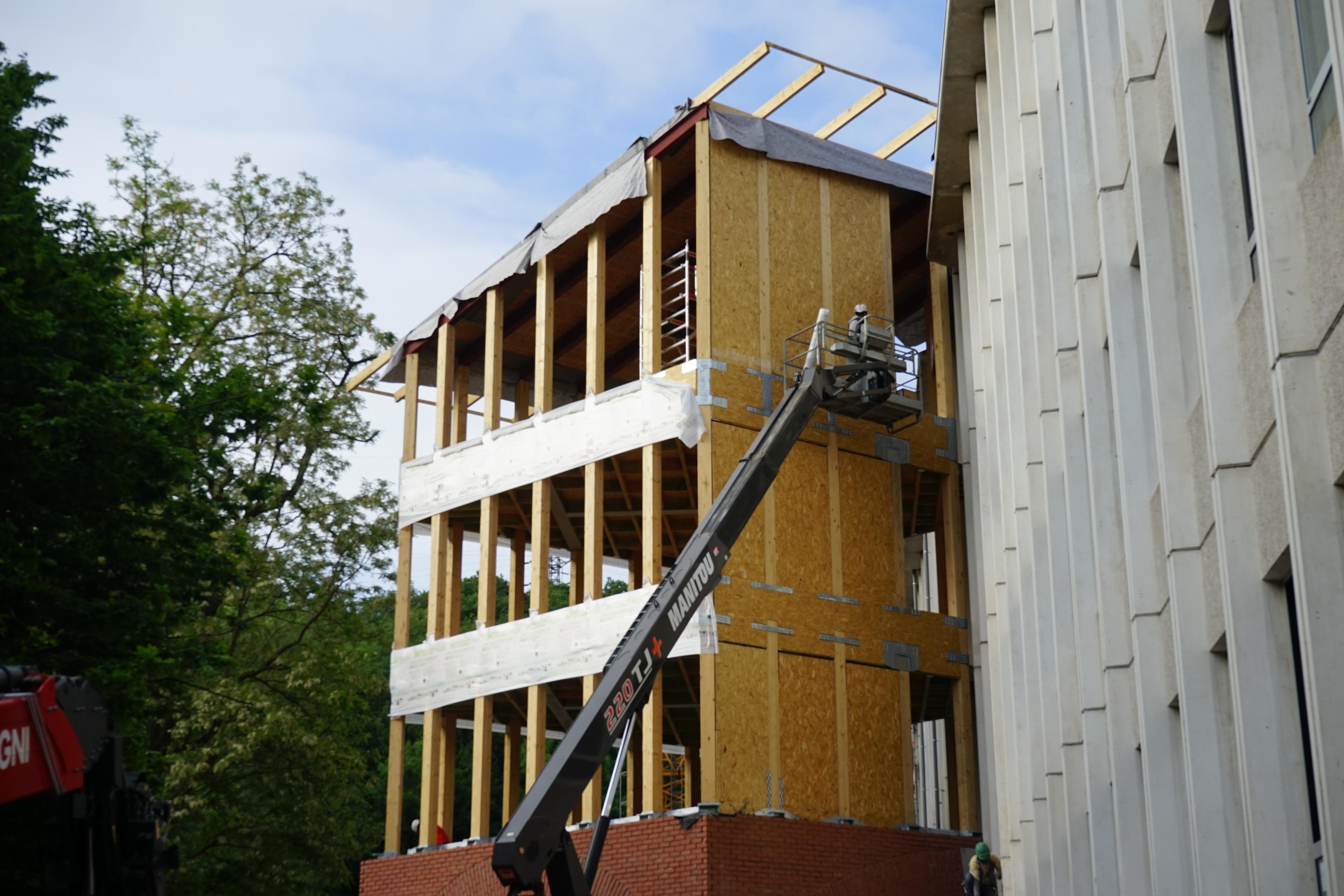 Chantier gros œuvre MegaSu